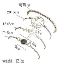 Load image into Gallery viewer, World Map Bracelets For Women Travel Jewellery Rose Gold Chain Friendship Sister Gifts Globe Bracelet Femme BFF