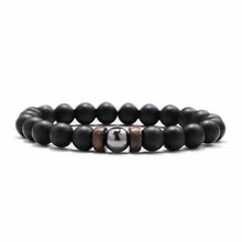 Load image into Gallery viewer, Fashion Lava Stone Bracelet Men Natural Moonstone Bead Chakra Bracelet Male Charm Diffuser Bracelets Heren Armband Jewelry Gift