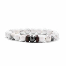 Load image into Gallery viewer, Fashion Lava Stone Bracelet Men Natural Moonstone Bead Chakra Bracelet Male Charm Diffuser Bracelets Heren Armband Jewelry Gift